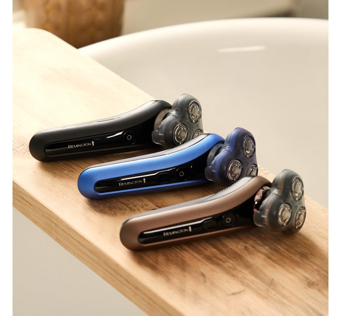 Бритва електр. Remington X9 Limitless X роторная, бритв.головок-3, от сети, сух.+влажн., триммер, водонепрон., быстрая зарядка, черно-коричневый