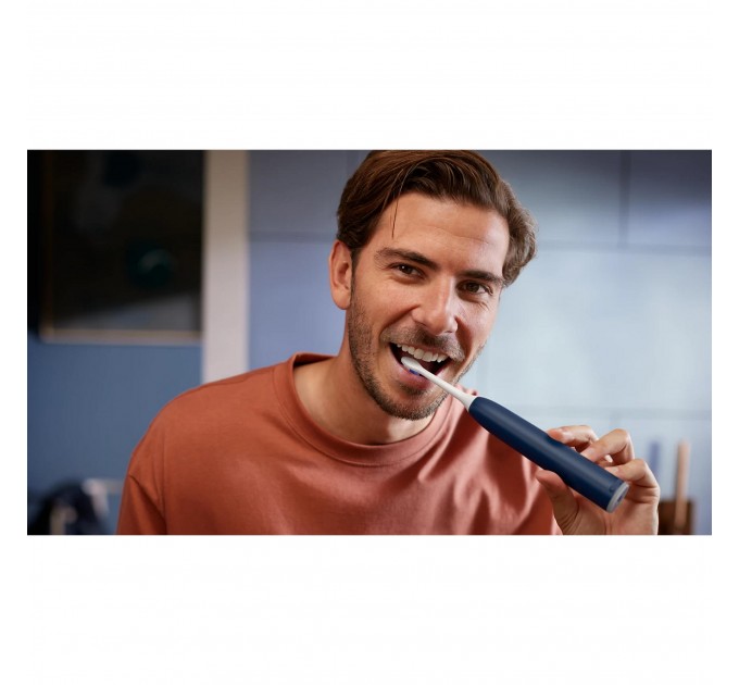 Щітка зубна електр. Philips, Sonicare 6100 Series, 62т. колив/хв, насадок-1, футляр, синій