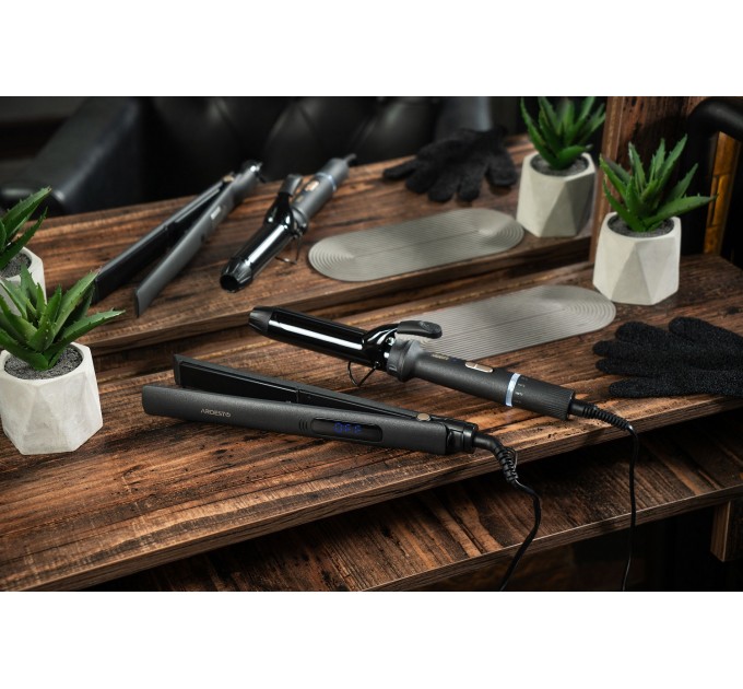 Плойка ARDESTO HC-730G, 45Вт, D -32mm, 90-180C, керамика, черный