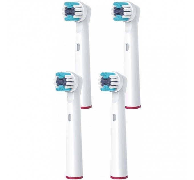 Насадки к зубным щеткам Beurer TB 15/30/50 Clean, интенсивная чистка, 4 шт в комплекте, белые