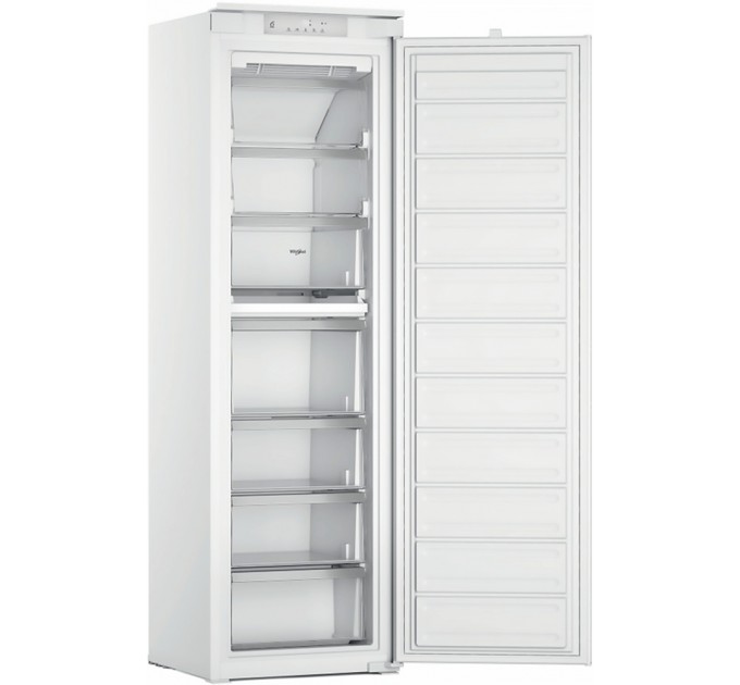 Морозильная камера Whirlpool встраиваемая, 177x54х54.5, 209л, А++, NF, инв., белый