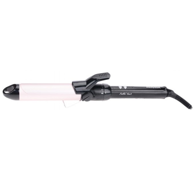 Плойка Babyliss Pro 180 large, 80Вт, темп.режимов-10, D -32mm, 110-180С, металл, черный
