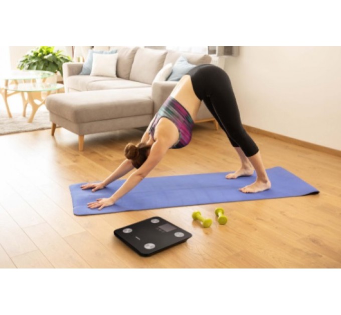 Весы напольные Sencor, 180 кг, AAAx3, стекло, черный