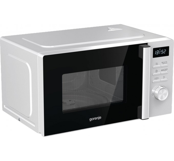 Микроволновая печь Gorenje, 20л, электр. управл., 800Вт, дисплей, белый