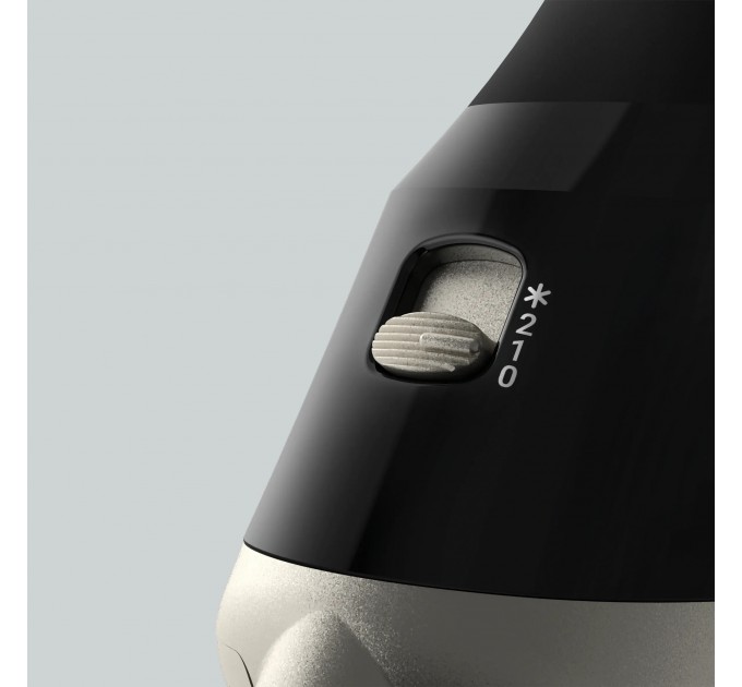 Фен-щетка Rowenta Renewal Brush Active, 1000Вт, режимов-3, иониз-я, хол. обдув, вращ. насадка, керамика, черный