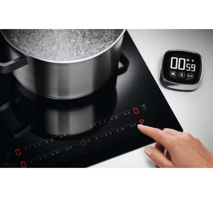 Варочная поверхность Electrolux индукционная, 60см, Hob2Hood, черный