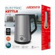 Электрочайник ARDESTO Steel Collection 1.7л, Strix, LED дисплей, двойные стенки, серебристый