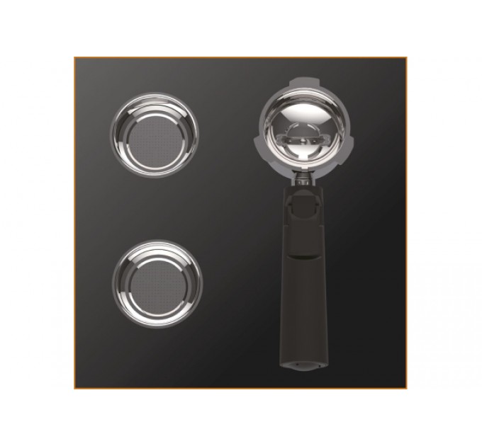 Кавоварка Krups ріжкова Opio 1.5л, мелена, ручний капучинатор, підігрів чашок, чорний