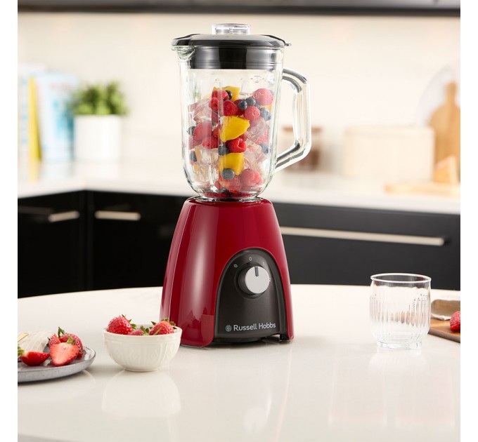 Блендер Russell Hobbs стаціонарний Desire Red, 650Вт, чаша-1500мл, червоний