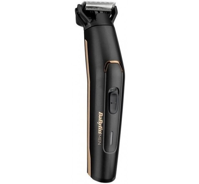 Набор для стрижки Babyliss для бороды, усов, головы, носа и тела, акум., вибрационный мотор, насадок-10, сталь, черный