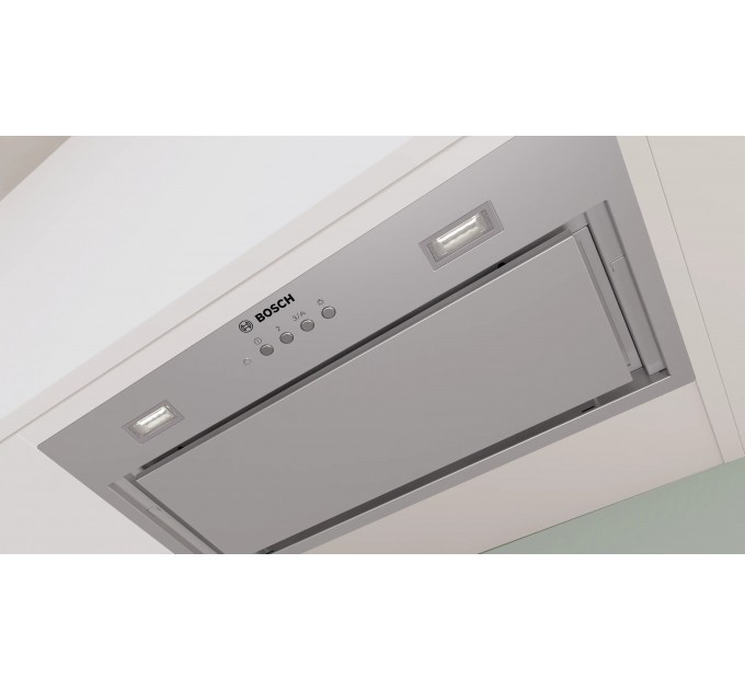 Витяжка Bosch вбудована, 52см, 570м.куб/год, нерж