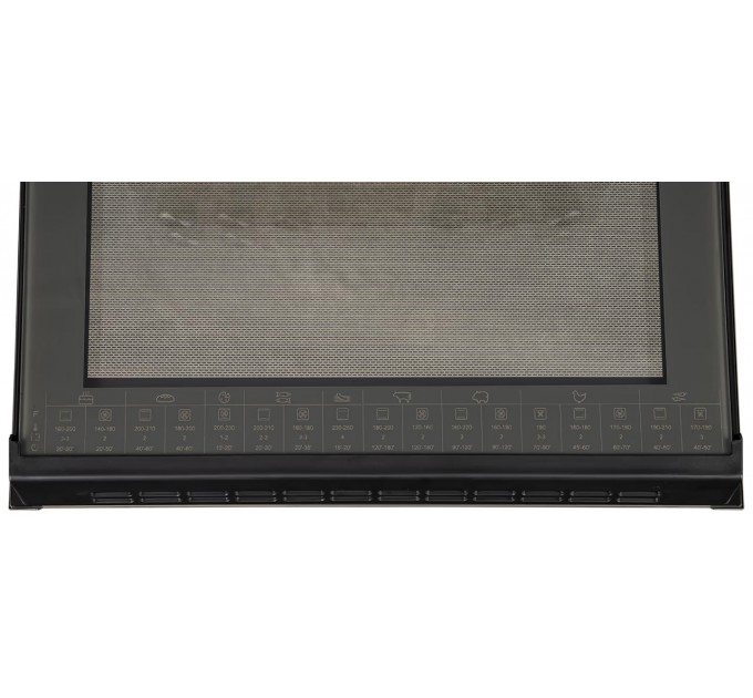 Плита Hansa комбінована, 62л, 50x60см, дисплей, конвекція, чавун, нерж