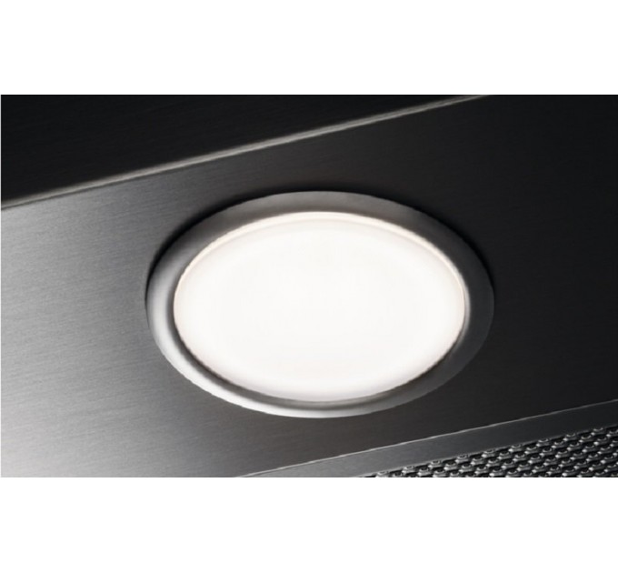 Вытяжка Electrolux встраиваемая, 77см, 700м.куб/ч, пульт, Hob2Hood, нерж