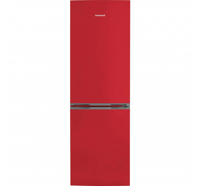 Холодильник Snaige с нижн. мороз., 194.5x60х65, холод.отд.-191л, мороз.отд.-119л, 2дв., A++, ST, красный
