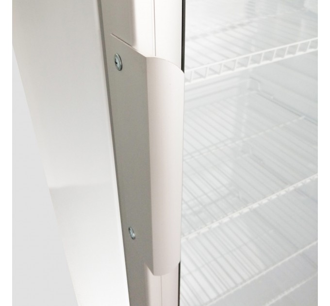 Холодильна вітрина Snaige, 173x60х60, 350л, полиць -5, зон - 1, бут-154, 1дв., ST, алюмін.двері, білий