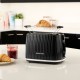Тостер Russell Hobbs Eden 800Вт, пластик, підігрів,разморозка, чорний