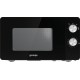 Микроволновая печь Gorenje, 17л, мех. управл., 700Вт, черный