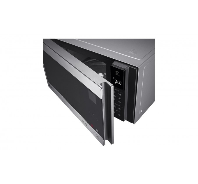 Микроволновая печь LG, 25л, электр. управл., 1000Вт, гриль, дисплей, серебристый