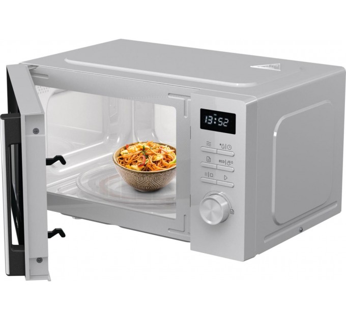 Микроволновая печь Gorenje, 20л, электр. управл., 800Вт, дисплей, белый