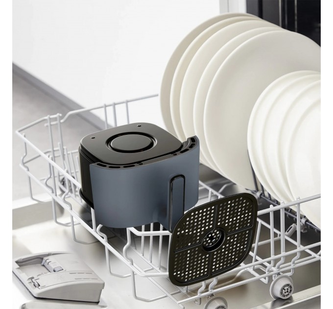 Мультипечь Tefal EasyFry Compact, 1300Вт, чаша-3л, сенсорное управл., пластик, темно-синий