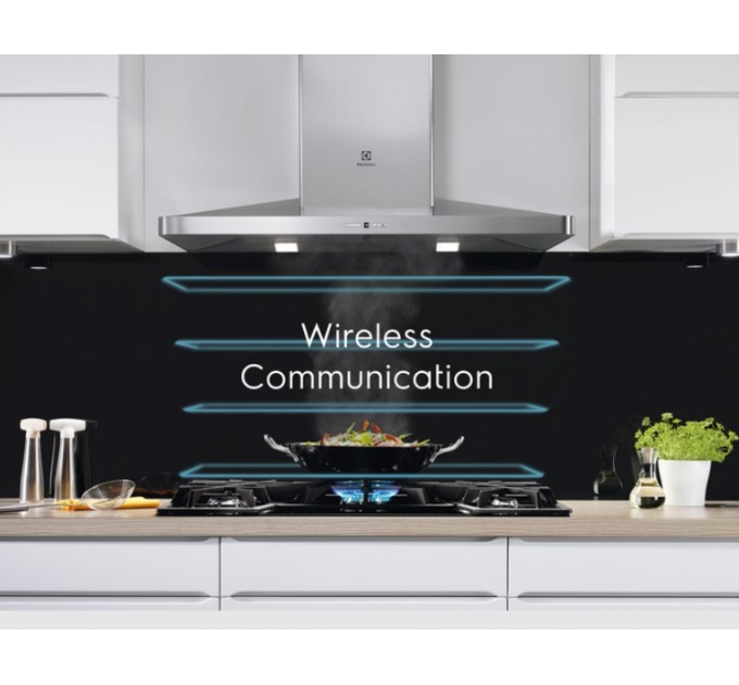 Варочная поверхность Electrolux индукционная, 60см, Hob2Hood, черный