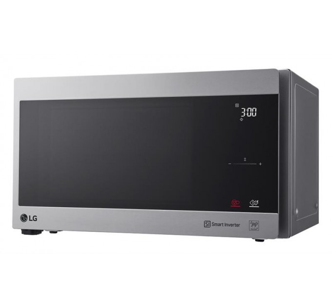 Микроволновая печь LG, 25л, электр. управл., 1000Вт, гриль, дисплей, серебристый