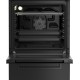 Плита Beko комби, 60л, 50x60см, дисплей, конвекция, чугун, черный