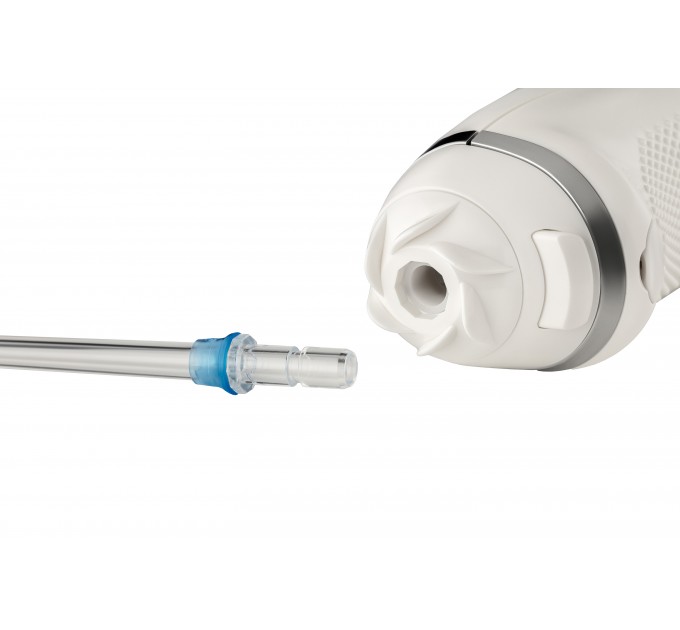 Іригатор ARDESTO портативний, чаша 300 мл, Li-ion акум. в компл., чохол, 7 насадок, білий
