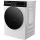 Стиральная машина Whirlpool фронтальная, 8кг, 1400, C, 55см, дисплей, пар, инвертор, люк черный, белый