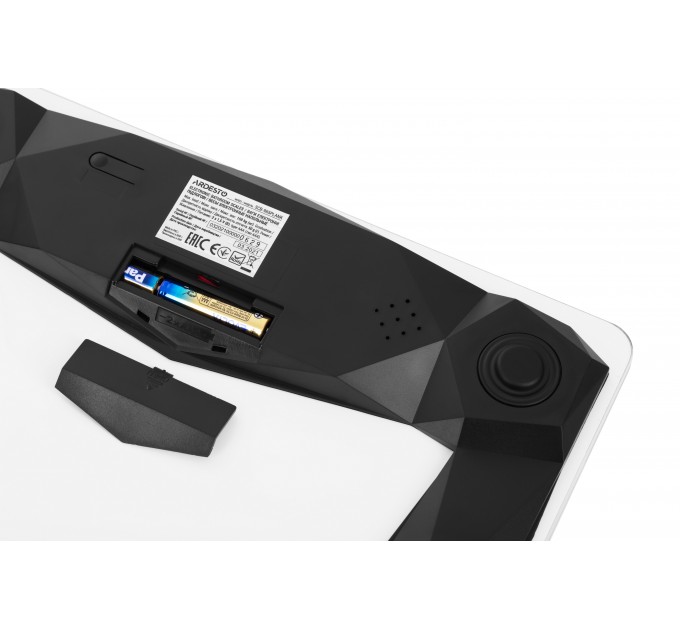 Весы ARDESTO напольные Plank, 150кг, AAAx2 в компл, стекло, многоцветные