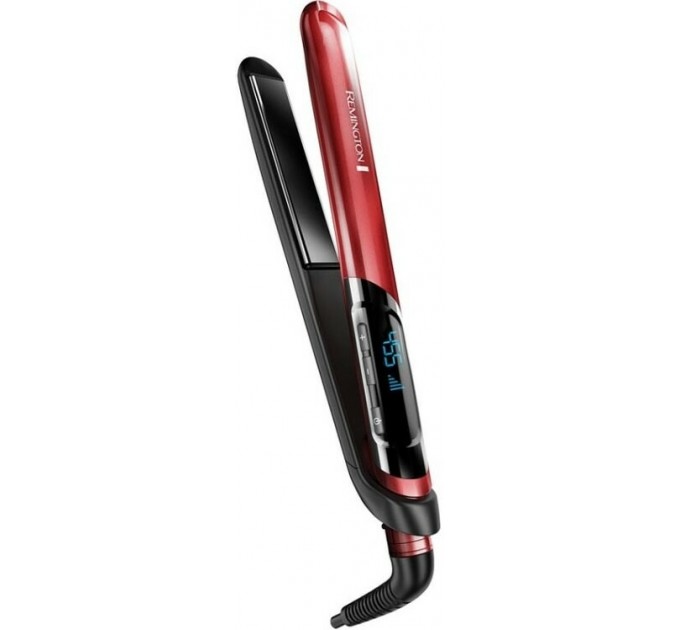 Випрямитель Remington Silk Straightener, 300Вт, 150-235С, керамика, черно-красный