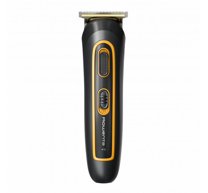 Триммер Rowenta Sport Collection для головы и тела, сеть+акум., роторный мотор, насадок-18, чехол, титан.напыл., черный