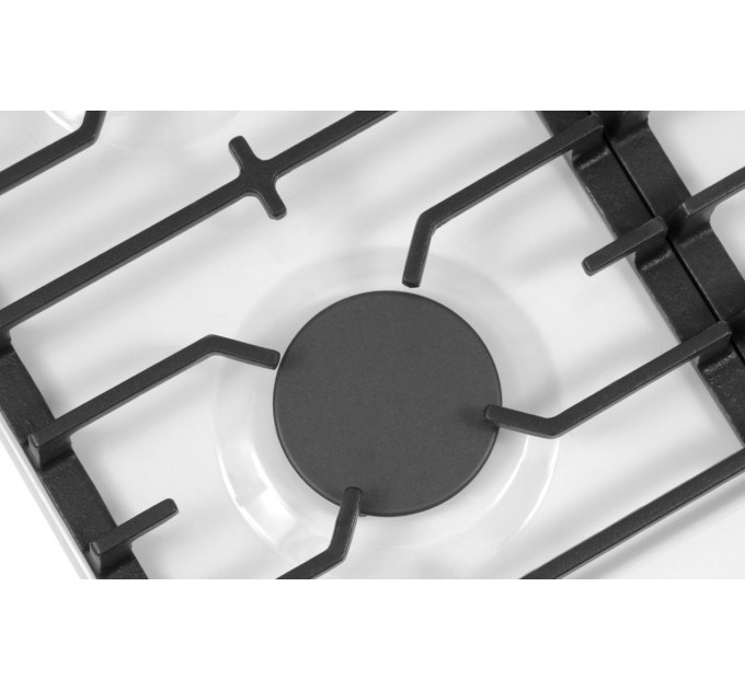 Варочная поверхность Hansa газовая, 59см, чугун, белая