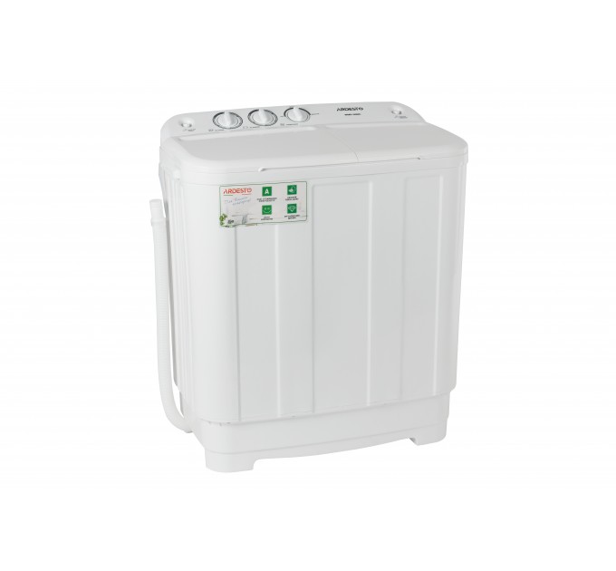 Стиральная машина ARDESTO полуавтомат., 6кг, 1350, A, 41см, отжим, белый