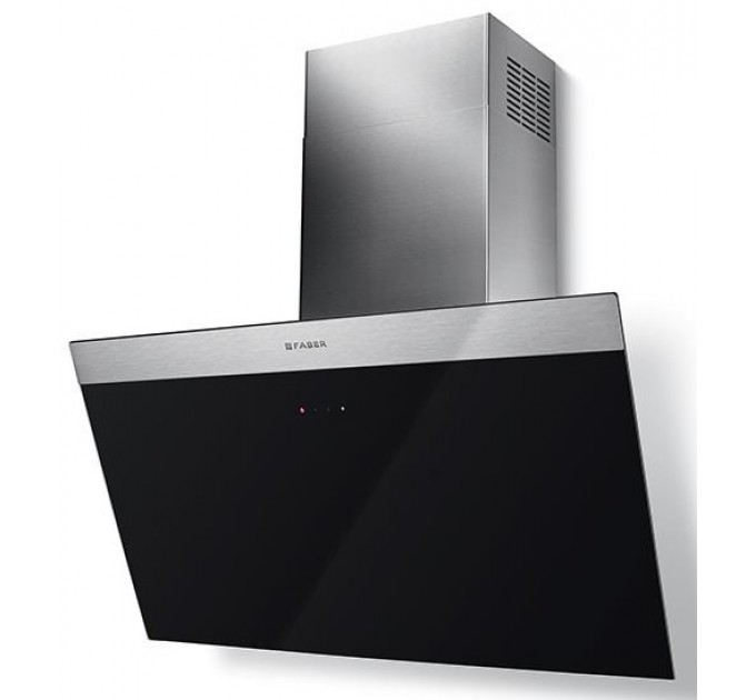 Витяжка Faber похила, 80см, 1290м.куб/год, Daisy Bk A80, чорний