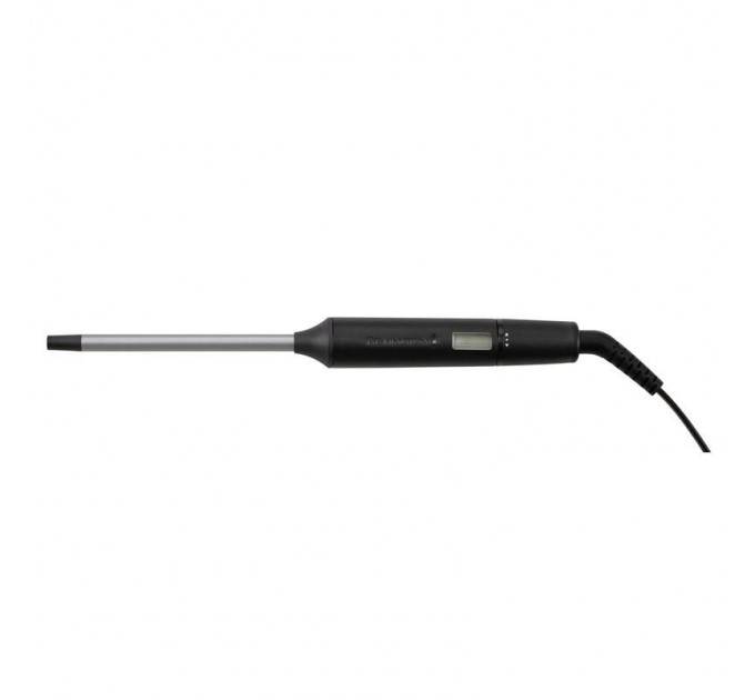 Плойка Remington Pro Tight Curl Wand, 25Вт, темп.режимов-10, D-10mm, 130-220С, дисплей, керамика, турмалин , серо-черный