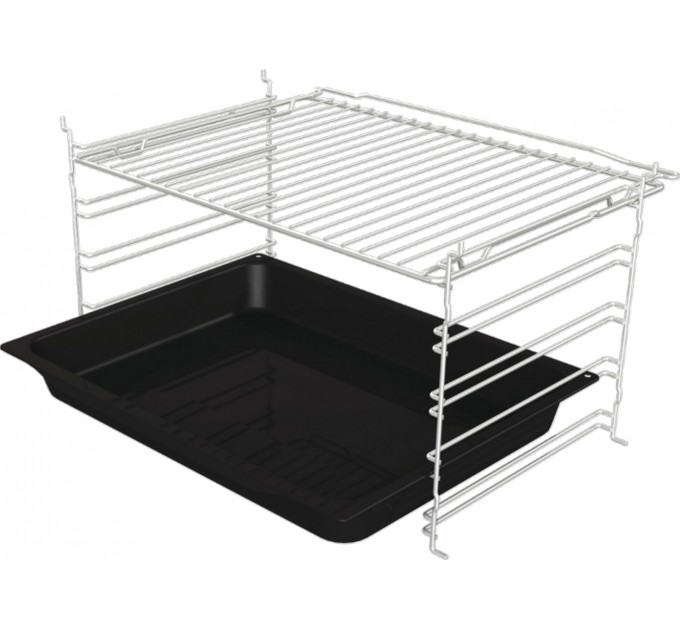 Духовой шкаф Gorenje электрический, 77л, A+, дисплей, IconLed, пиролиз, черный