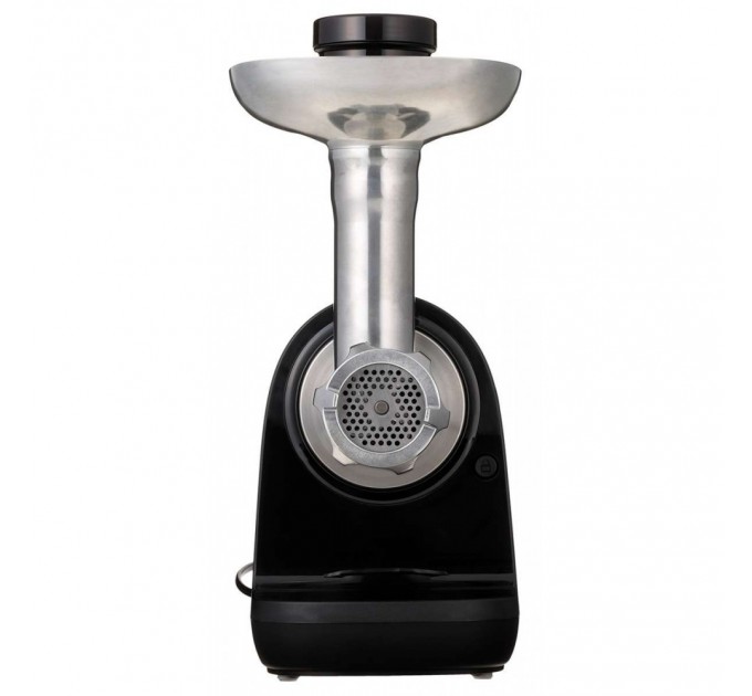 М'ясорубка Panasonic, 1700Вт, 3кг/мін, 3 решітки, насадка для ковбас, пластик, чорний