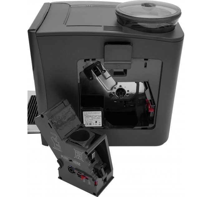 Кавомашина Siemens, 1.7л, зерно+мелена, автомат.капуч, LED-дисплей, авторецептів -8, чорний