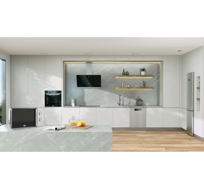 Мікрохвильова піч Beko, 20л, мех.керув., 700Вт, білий