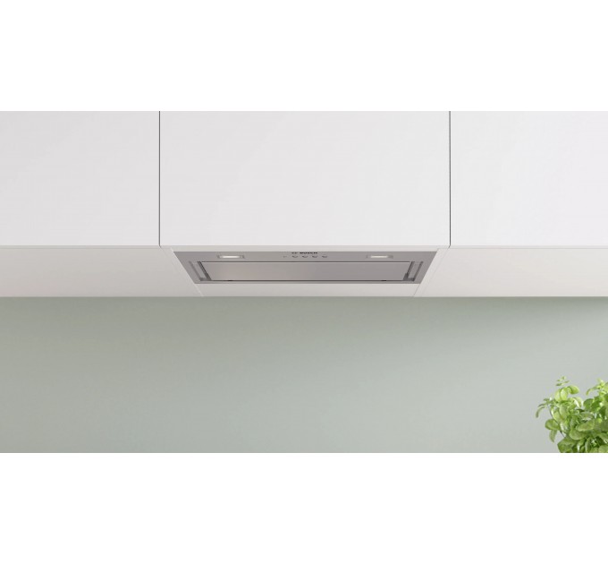 Витяжка Bosch вбудована, 52см, 570м.куб/год, нерж