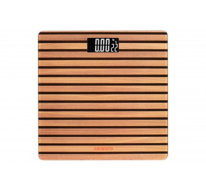 Весы ARDESTO напольные Plank, 150кг, AAAx2 в компл, стекло, многоцветные
