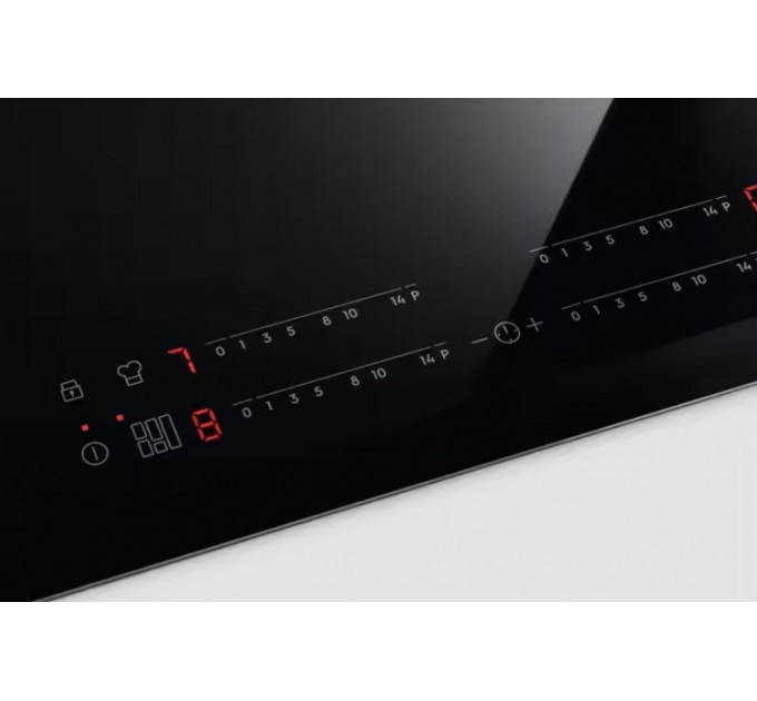 Варочная поверхность Electrolux индукционная, 71см, расширенная зона, Hob2Hood, черный