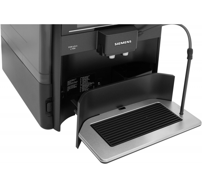Кавомашина Siemens, 1.7л, зерно+мелена, автомат.капуч, LED-дисплей, авторецептів -8, чорний