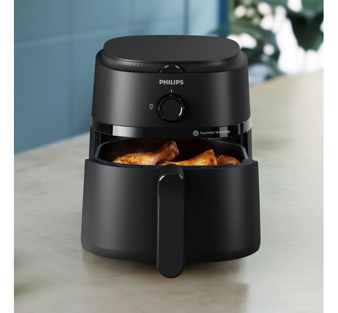 Мультипечь Philips Ovi L, 1500Вт, чаша-4.2л, механическое управл., 12 авто. программ, пластик, чорний