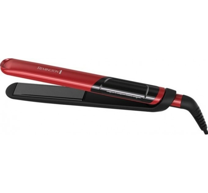 Випрямитель Remington Silk Straightener, 300Вт, 150-235С, керамика, черно-красный