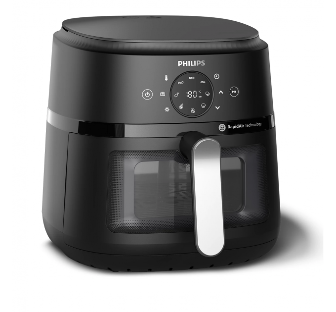 Мультипіч Philips Ovi Series 2000 1700Вт, чаша-6.2л, сенсорне управл., 13 авто. програм, пластик, чорний