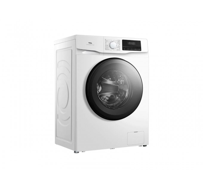 Стиральная машина TCL фронтальная, 10кг, 1400, A+++, 62см, дисплей, пар, инвертор, белый
