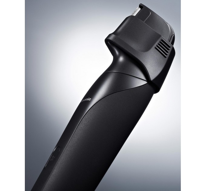 Тример Panasonic, для бороди, вусів, голови та тіла, мережа+акум., насадок-2, чохол, швидка зарядка, чорно-золотий