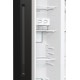 Холодильник SBS Gorenje, 179х67х92см, 2 дв., 356(191)л, А++, NF+, Инв. , Зона св-ти, Внешн.диспл, черный